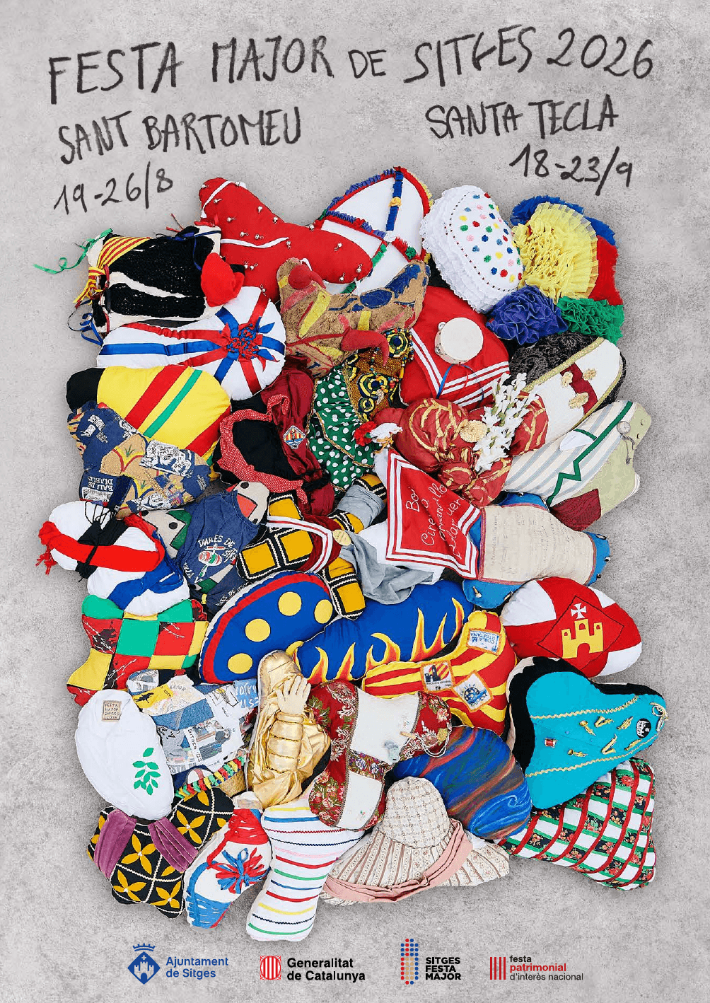 Portada del programa de la Festa Major de Sitges 2026