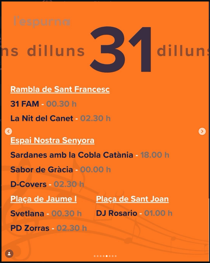 Concerts de la FM de Vilafranca 2026 del dilluns 31 d'agost